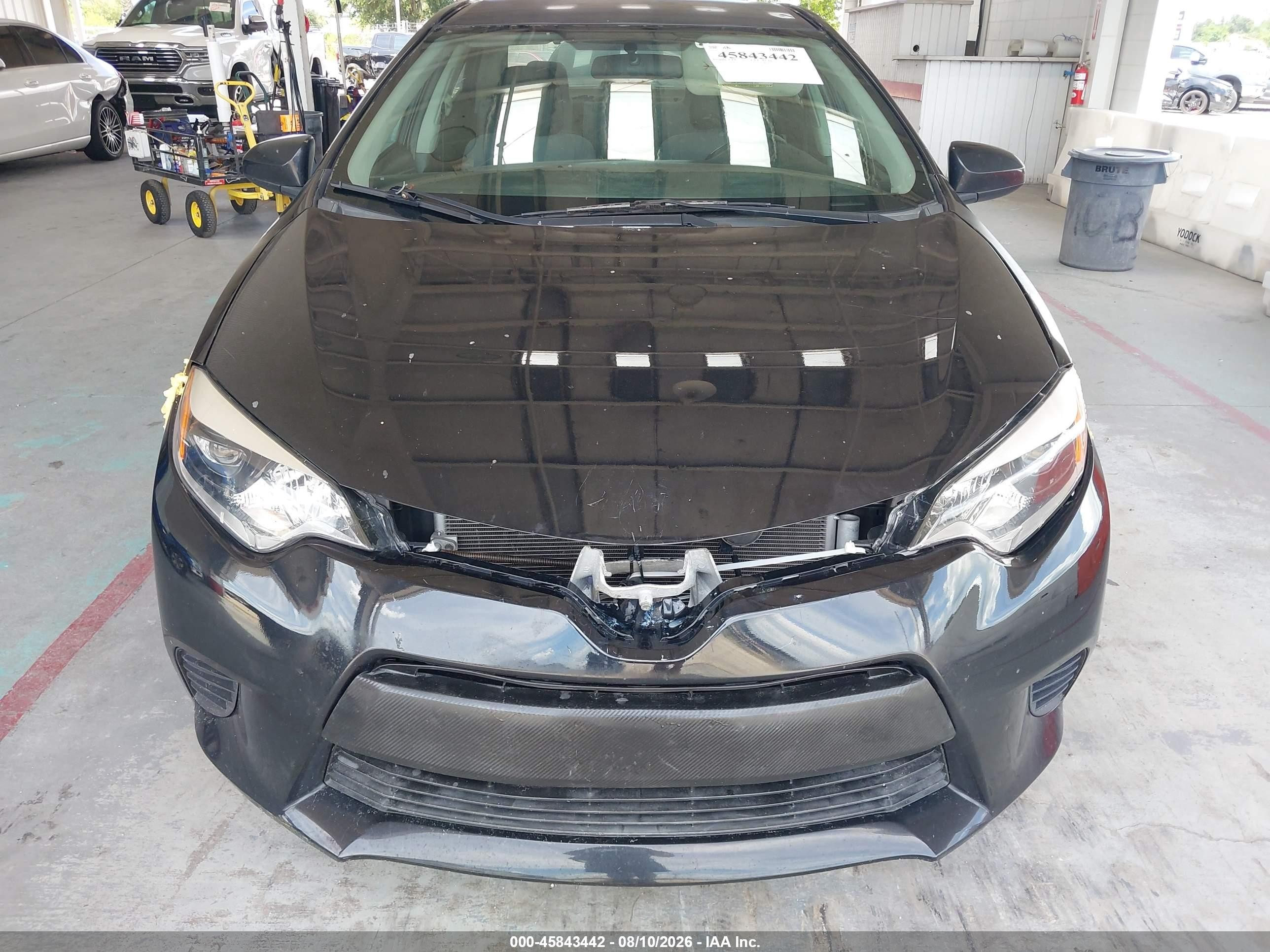 2014 Toyota Corolla L Black vin: 2T1BURHE7EC191432