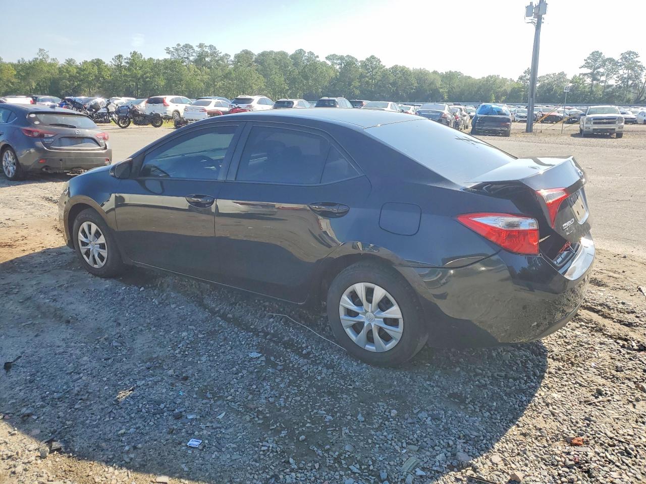 2014 Toyota Corolla L Черный vin: 2T1BURHE7EC194041