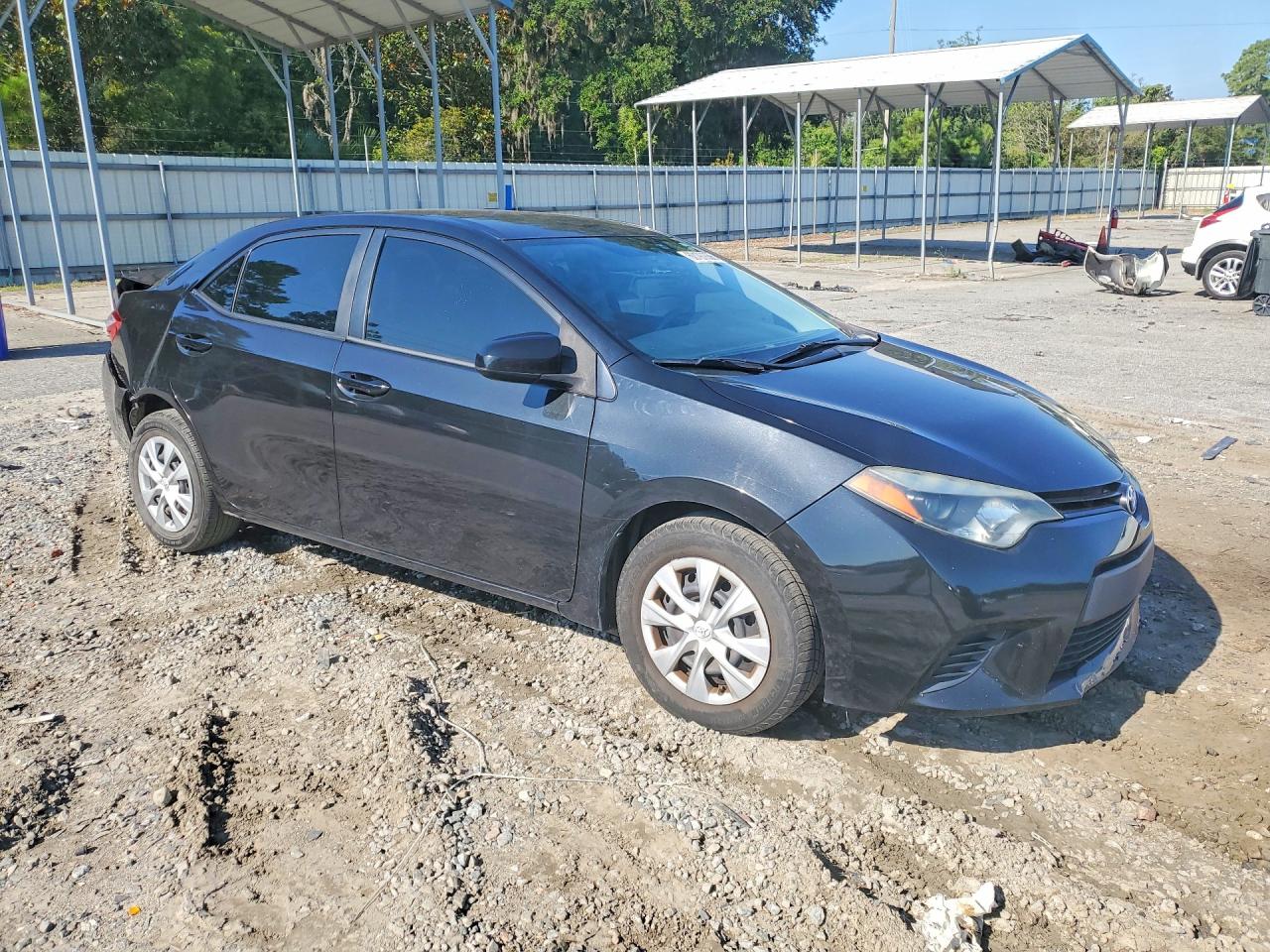 2014 Toyota Corolla L Черный vin: 2T1BURHE7EC194041