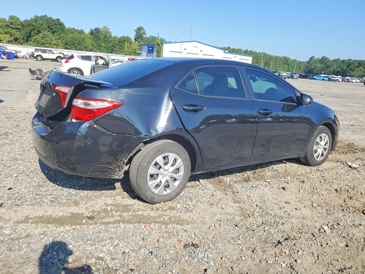 2014 Toyota Corolla L Черный vin: 2T1BURHE7EC194041
