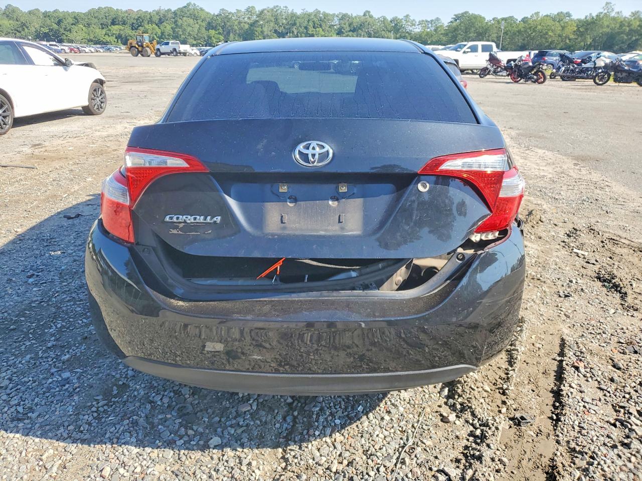 2014 Toyota Corolla L Черный vin: 2T1BURHE7EC194041