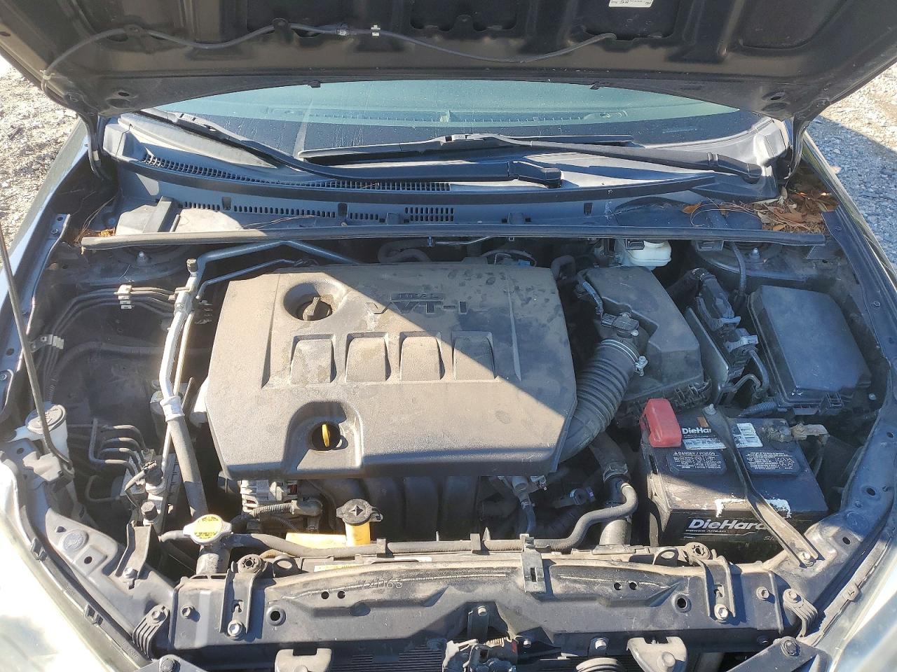 2014 Toyota Corolla L Черный vin: 2T1BURHE7EC194041