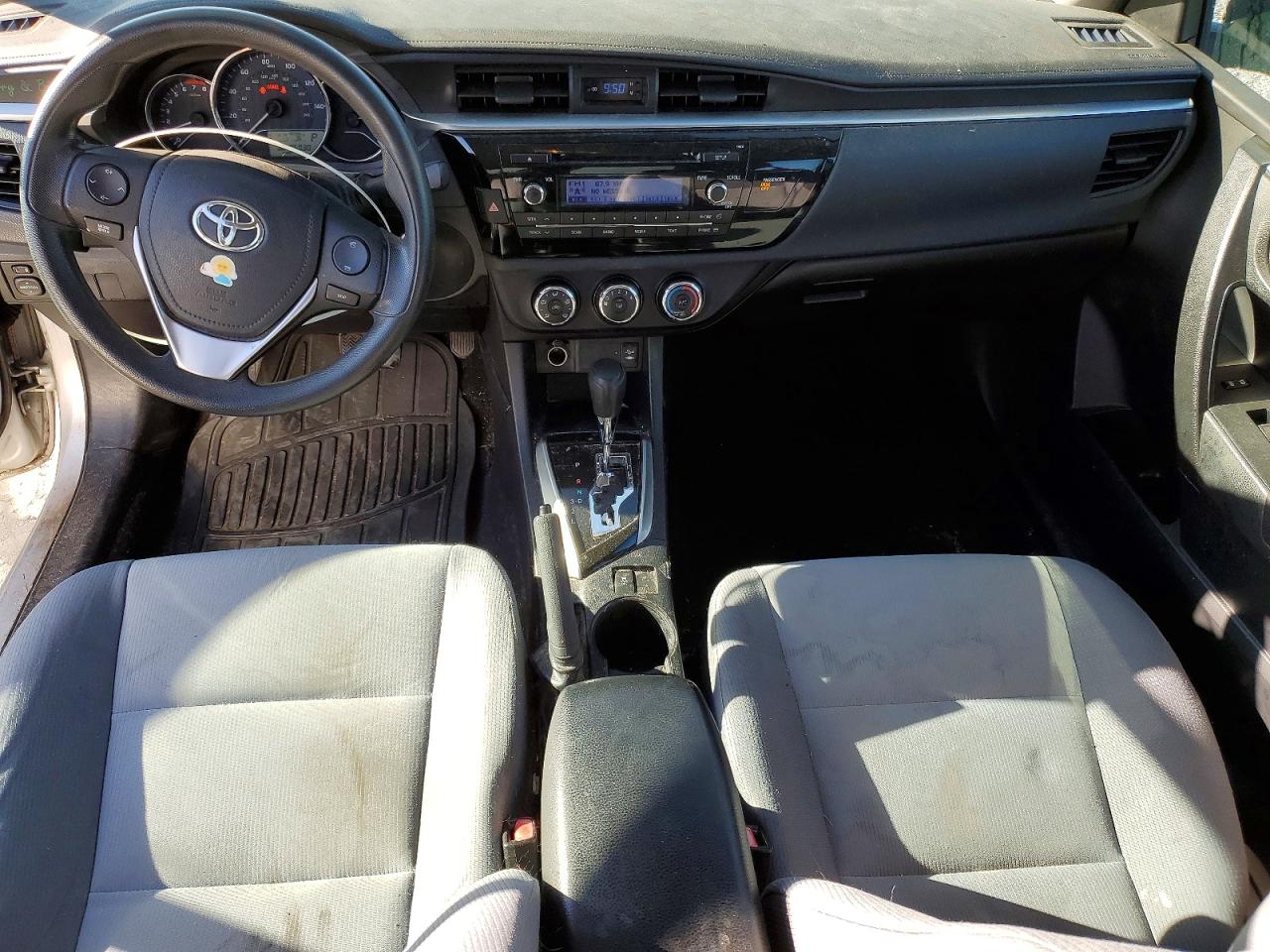 2014 Toyota Corolla L Silver vin: 2T1BURHE7EC194282