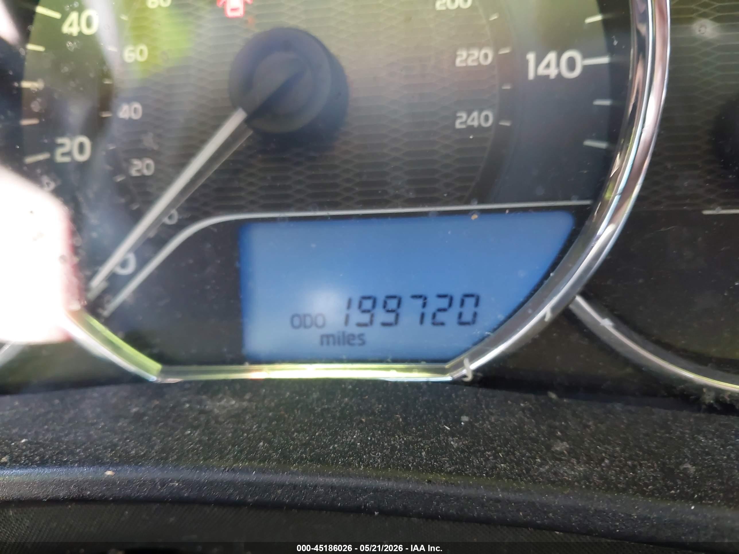 2014 Toyota Corolla Le Red vin: 2T1BURHE7EC196369