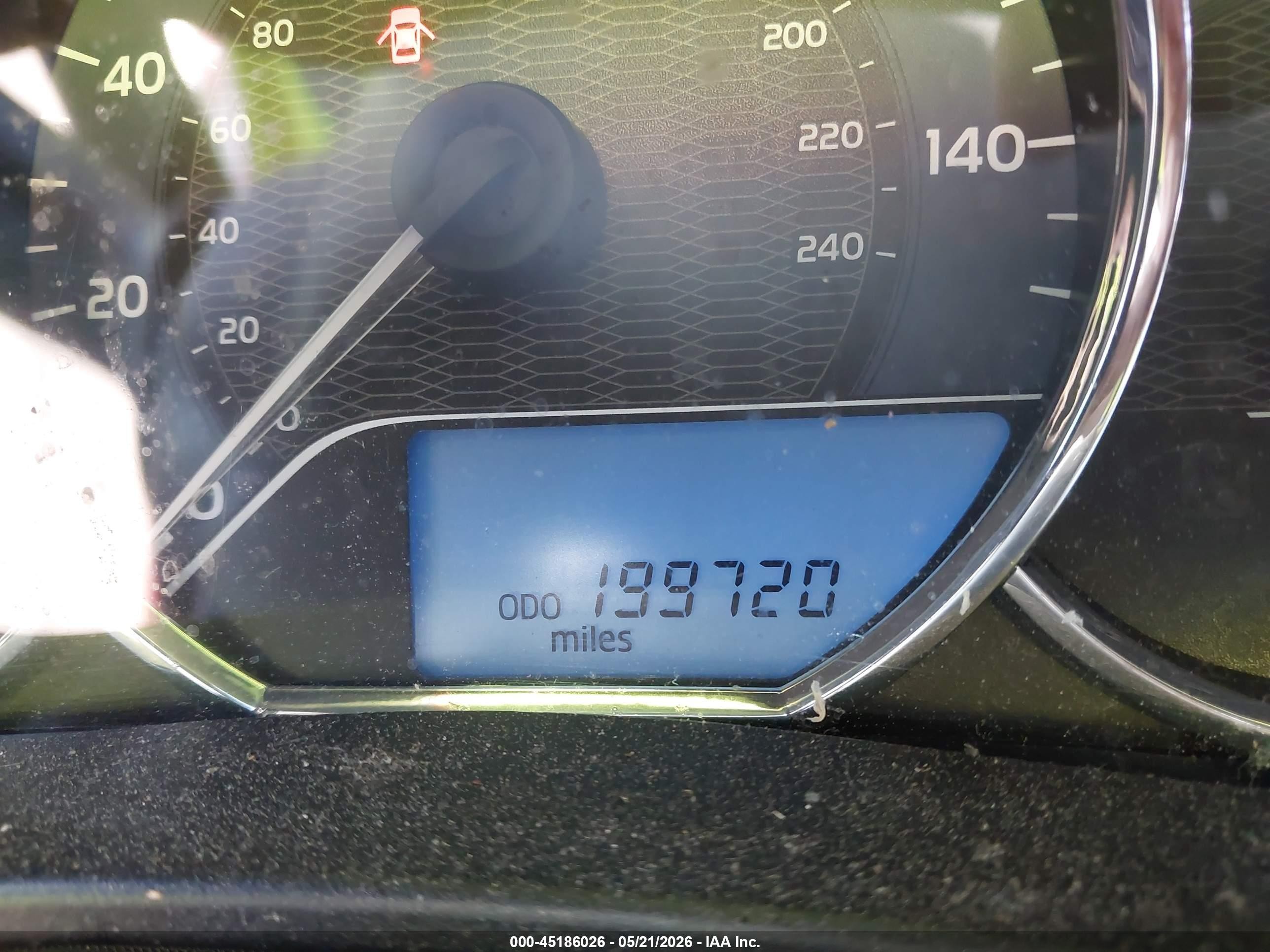 2014 Toyota Corolla Le Red vin: 2T1BURHE7EC196369