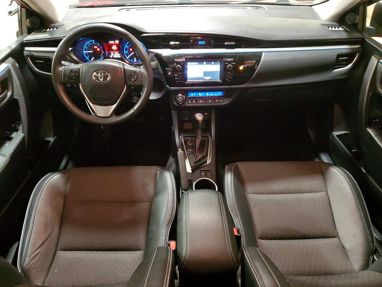 2014 Toyota Corolla S Plus Red vin: 2T1BURHE7EC199854
