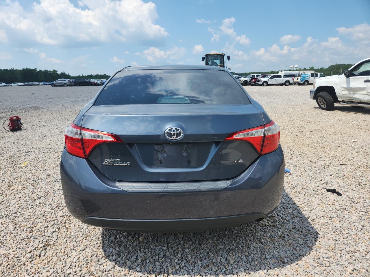 2014 Toyota Corolla Le Blue vin: 2T1BURHE7EC216670