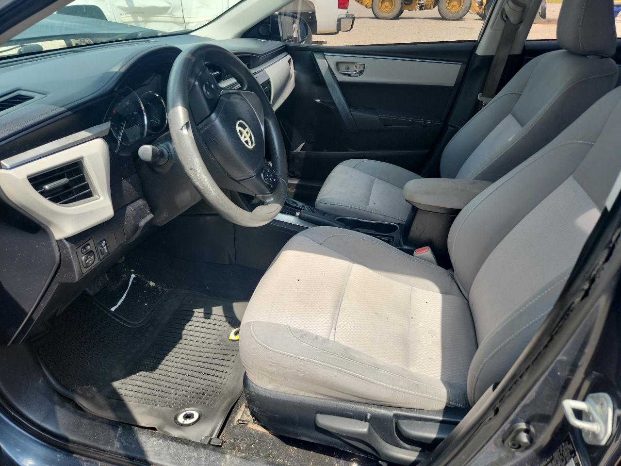 2014 Toyota Corolla Le Blue vin: 2T1BURHE7EC216670