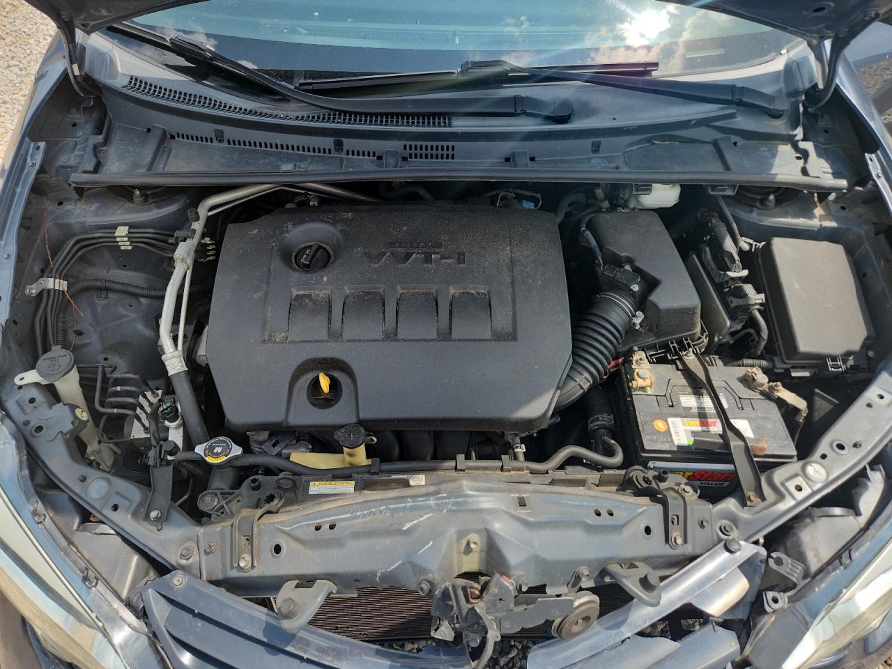 2014 Toyota Corolla Le Blue vin: 2T1BURHE7EC216670