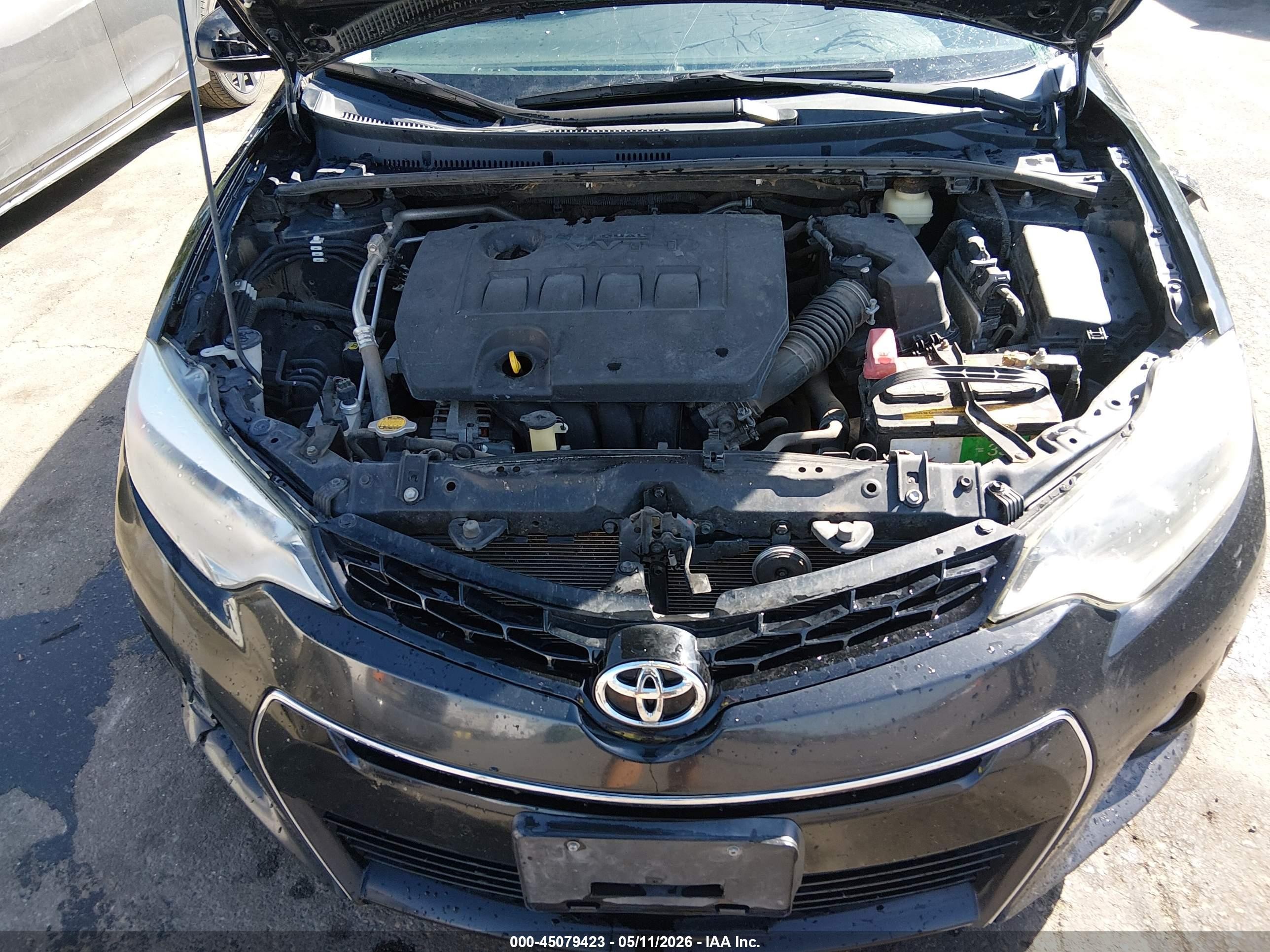 2014 Toyota Corolla S Plus Черный vin: 2T1BURHE7EC220847