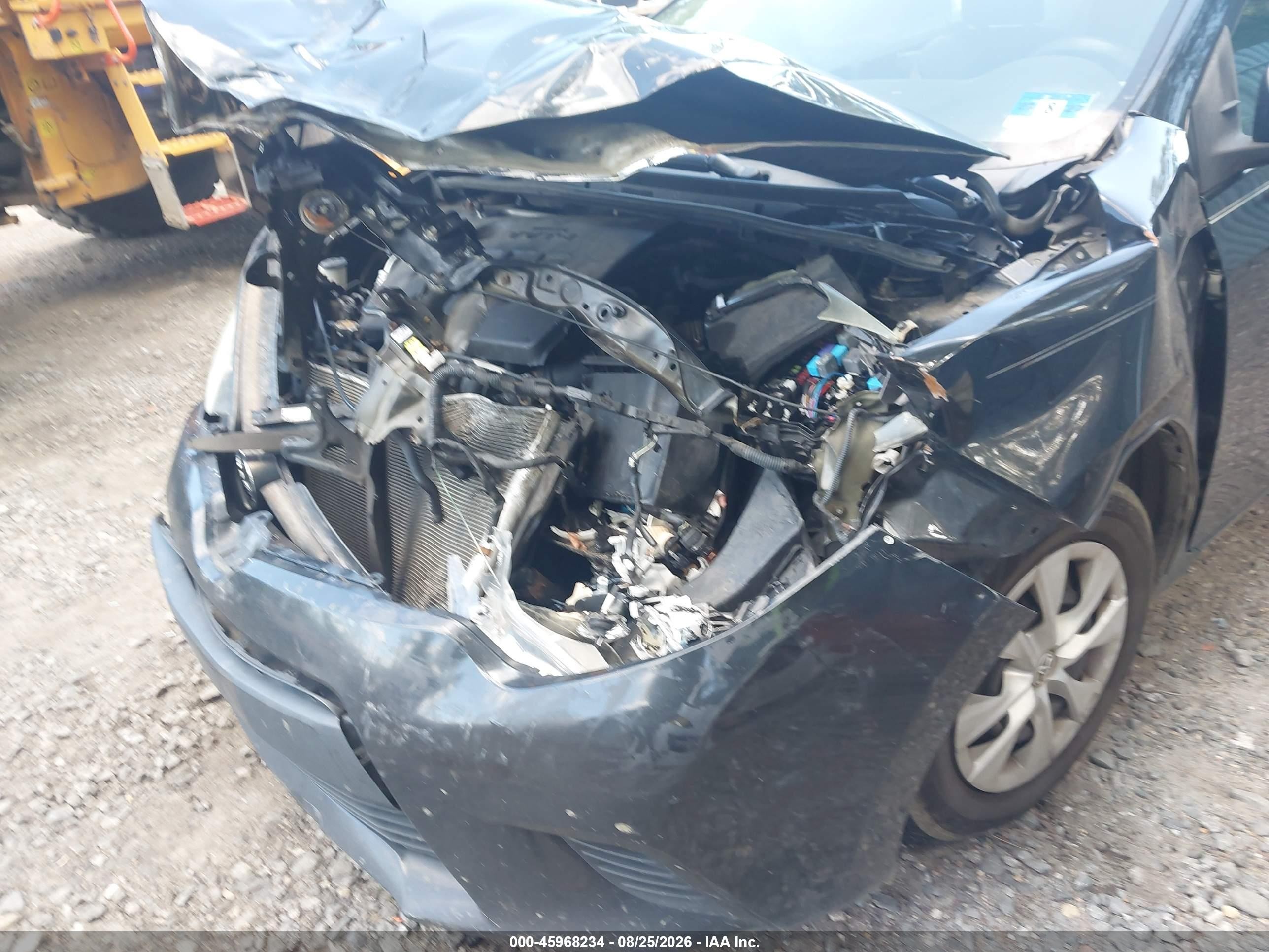 2014 Toyota Corolla L Black vin: 2T1BURHE7EC227877