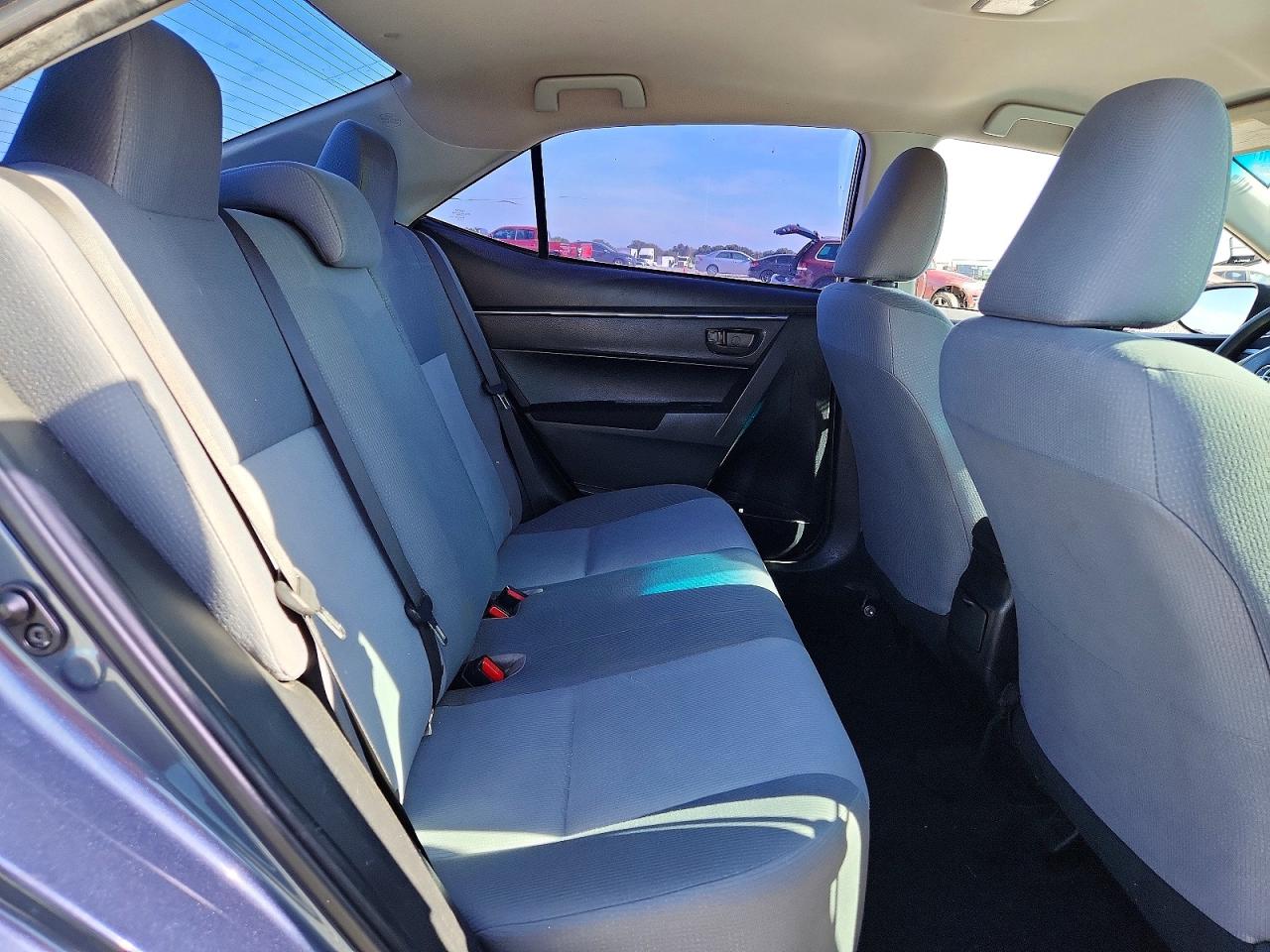2015 Toyota Corolla L Blue vin: 2T1BURHE7FC231381
