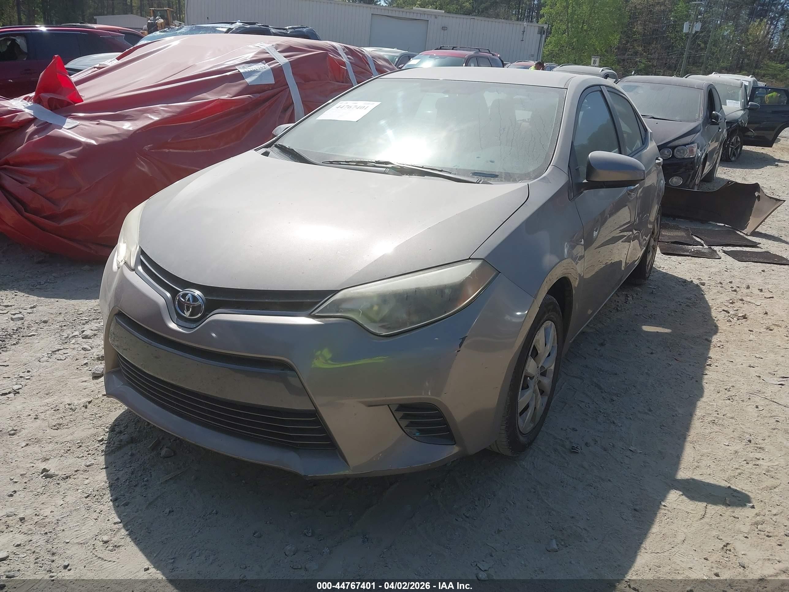 2015 Toyota Corolla Le Tan vin: 2T1BURHE7FC242543