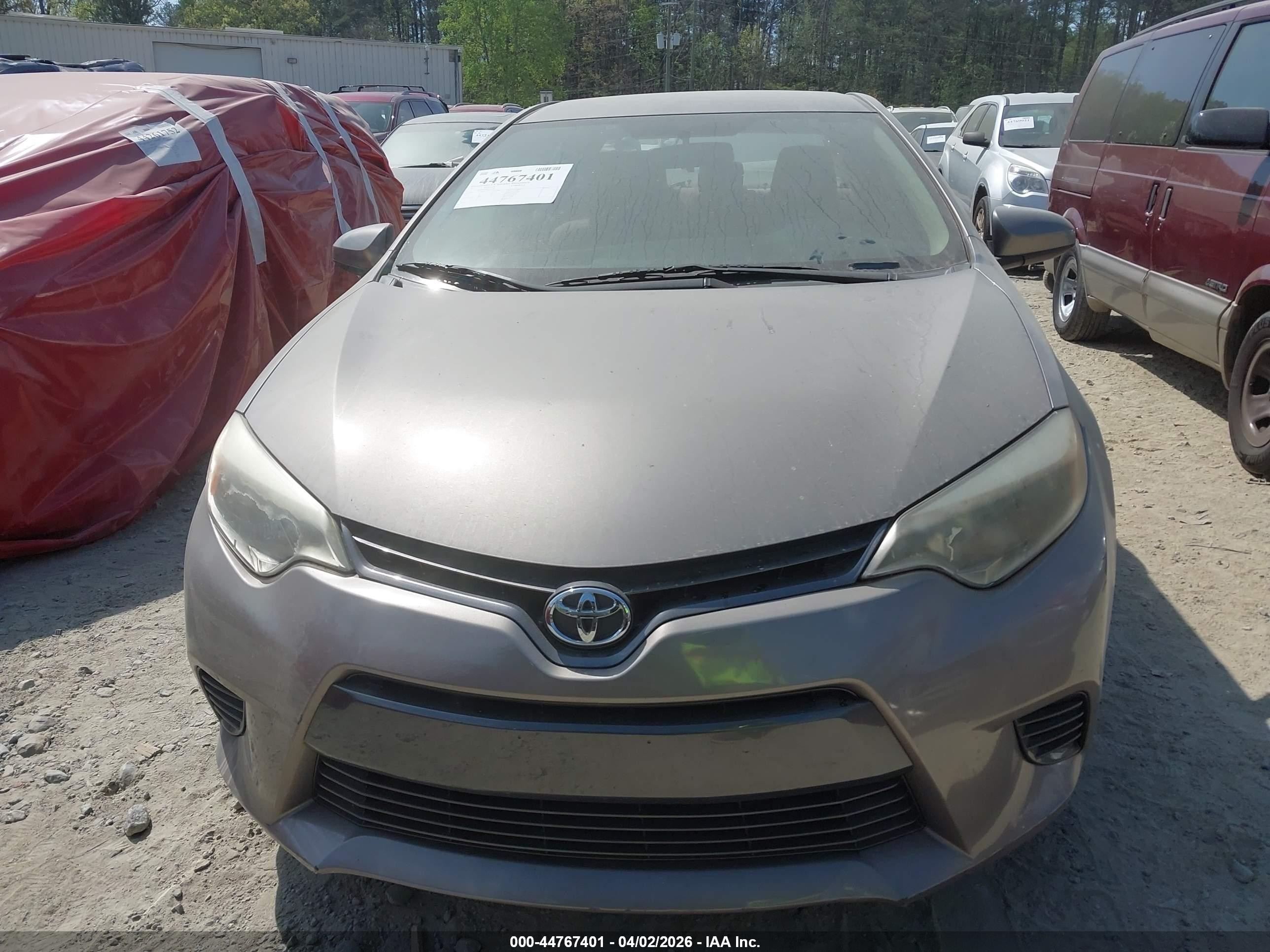 2015 Toyota Corolla Le Tan vin: 2T1BURHE7FC242543