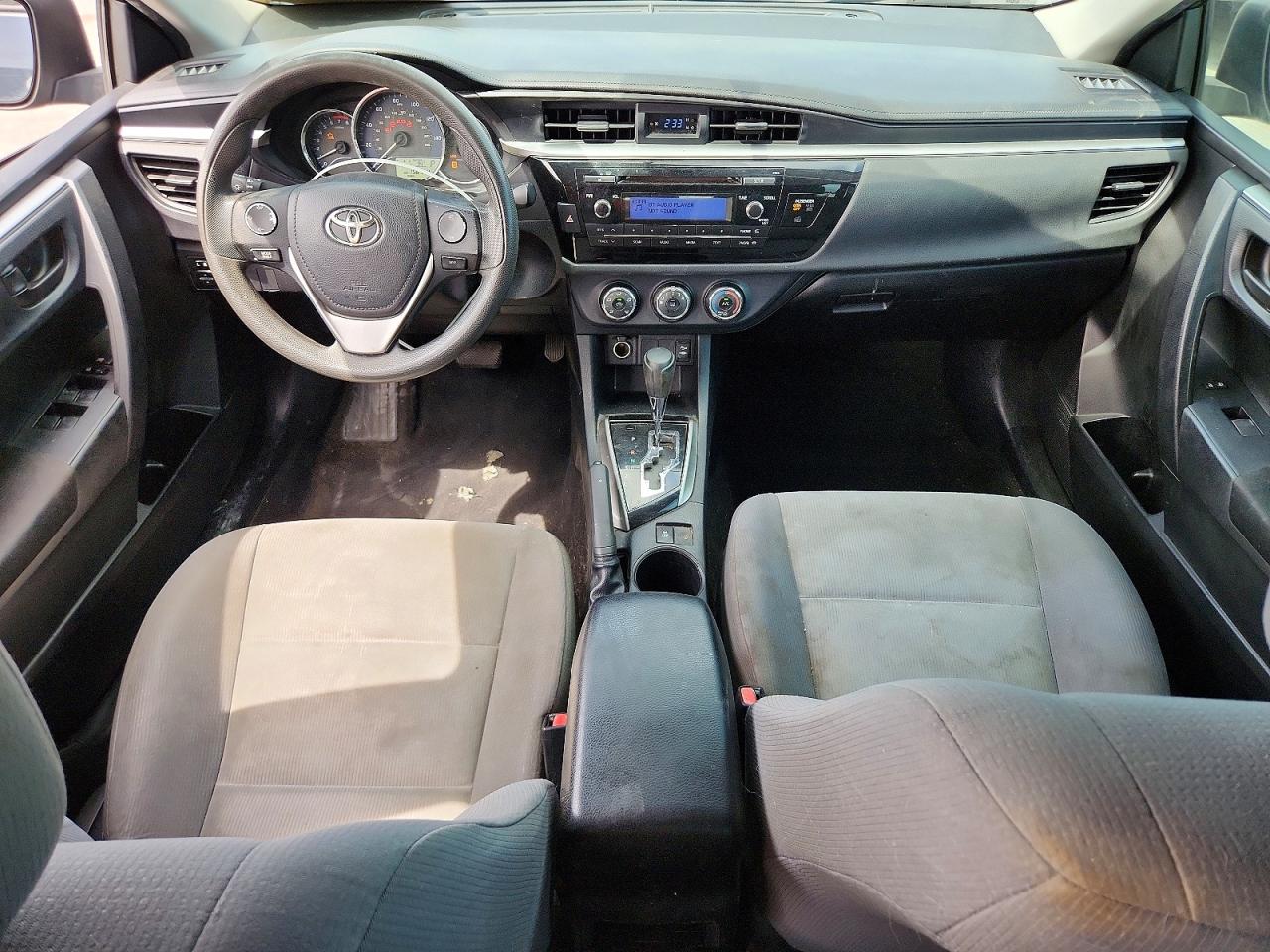 2015 Toyota Corolla L Gray vin: 2T1BURHE7FC243630