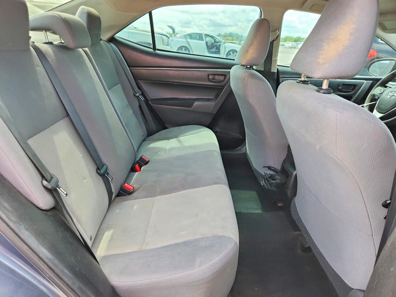 2015 Toyota Corolla L Gray vin: 2T1BURHE7FC243630
