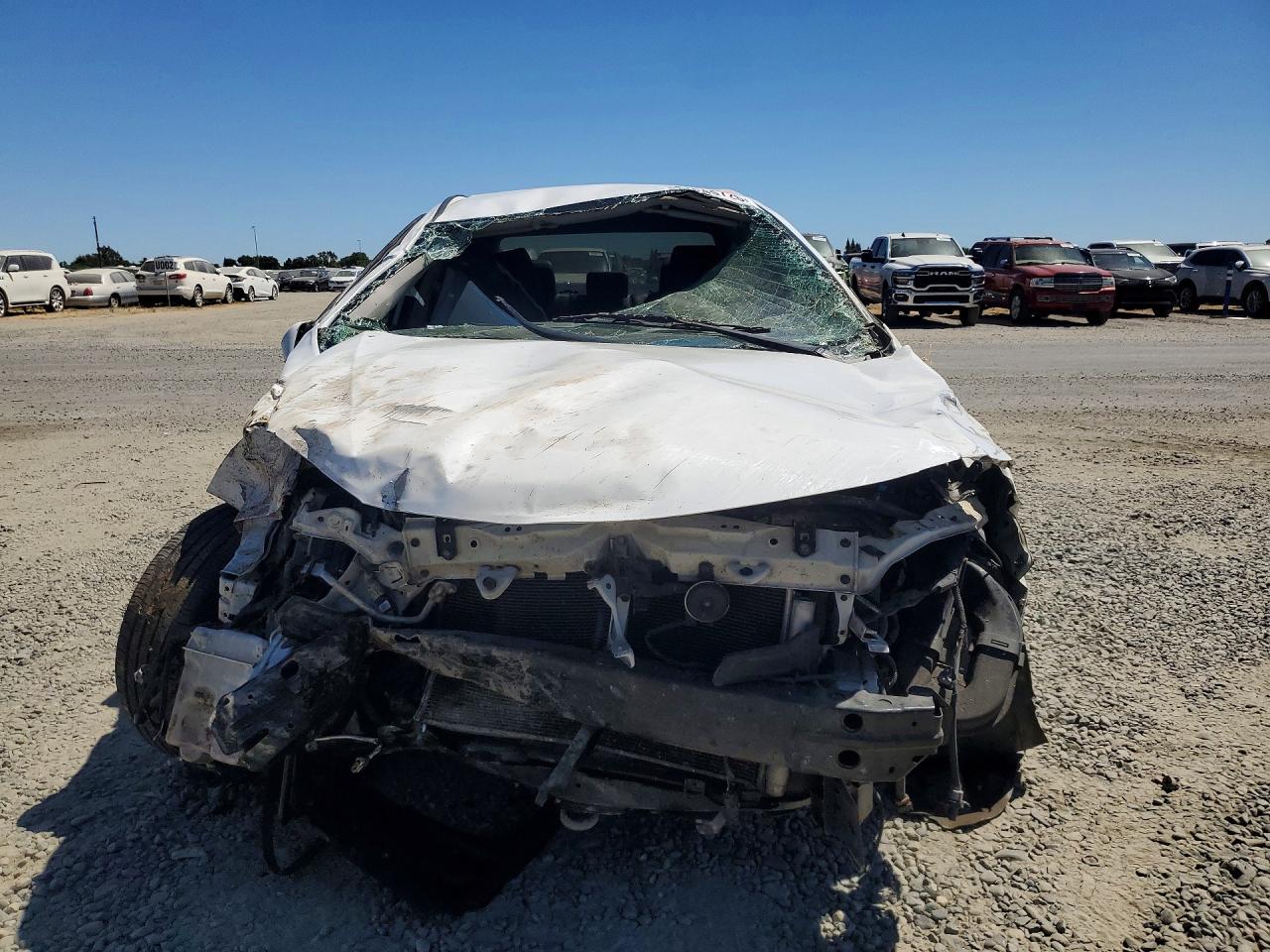 2015 Toyota Corolla S Plus White vin: 2T1BURHE7FC256961