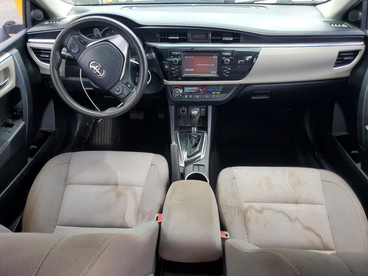2015 Toyota Corolla Le Plus Silver vin: 2T1BURHE7FC258614