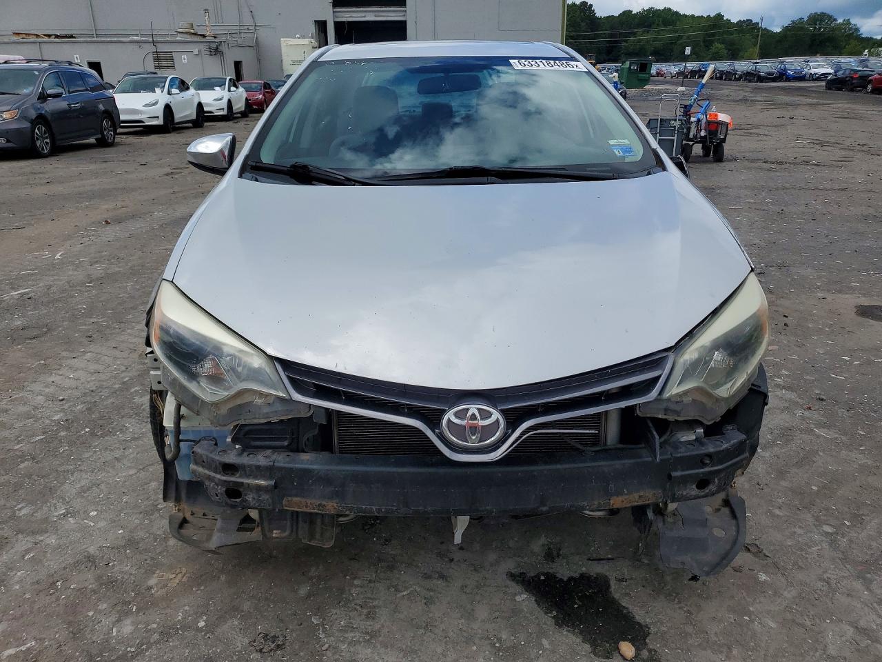 2015 Toyota Corolla Le Plus Silver vin: 2T1BURHE7FC258614