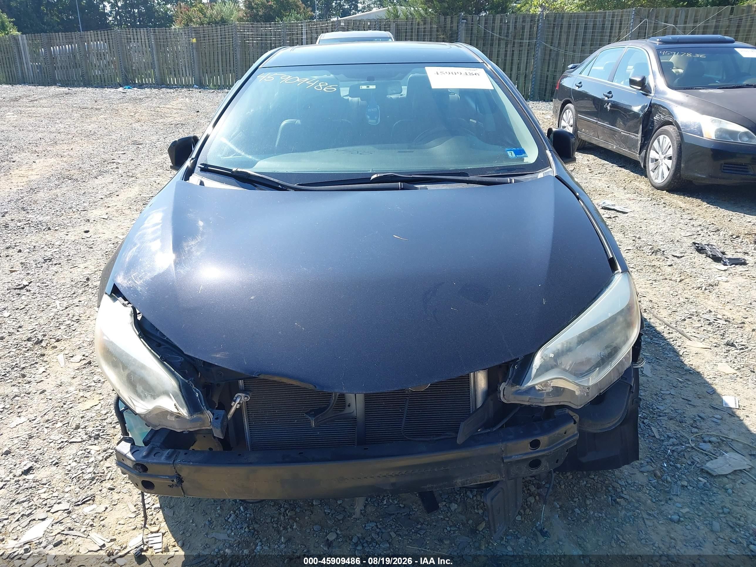 2015 Toyota Corolla S Plus Black vin: 2T1BURHE7FC260475