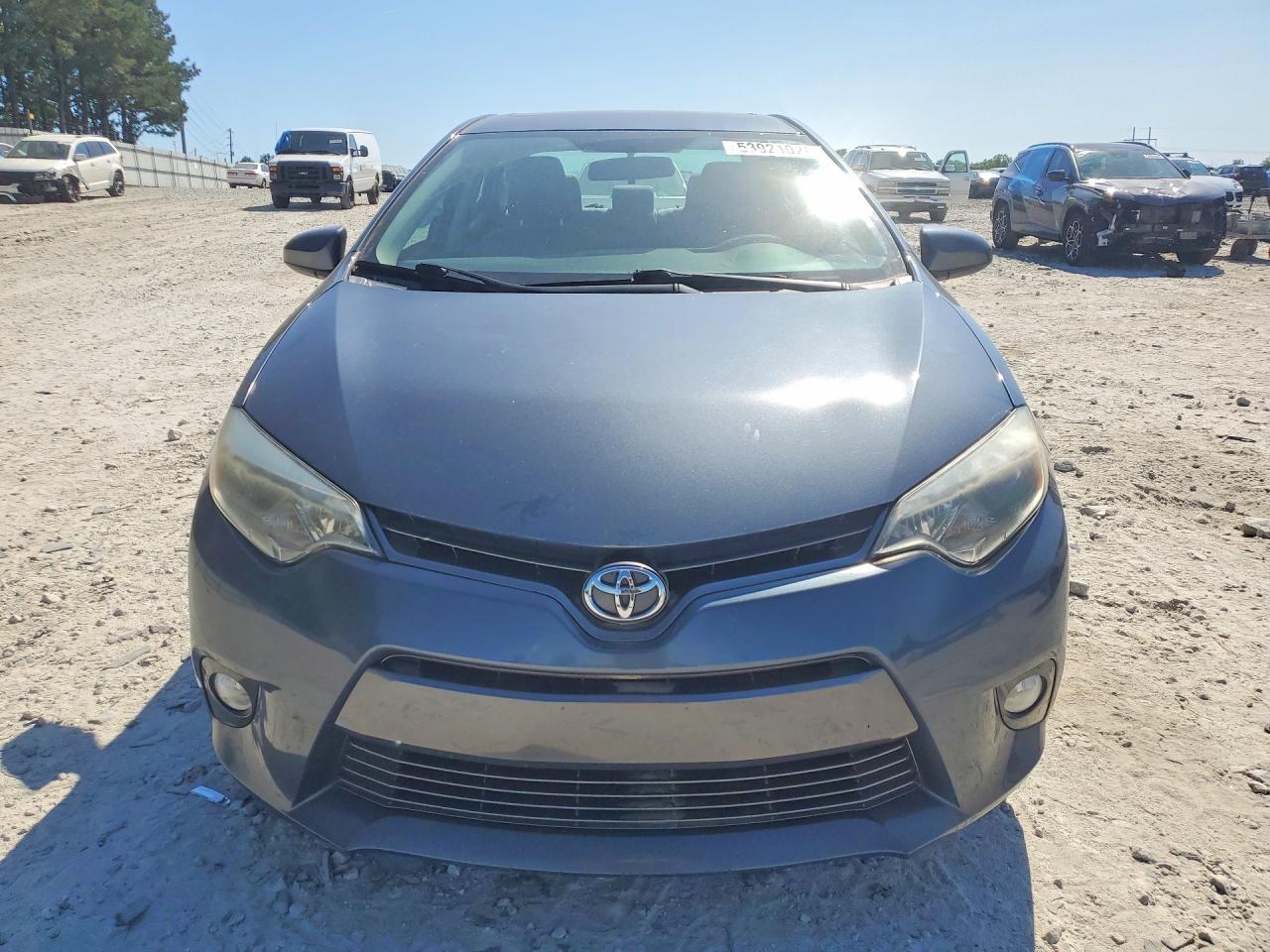 2015 Toyota Corolla Le Plus Gray vin: 2T1BURHE7FC309657