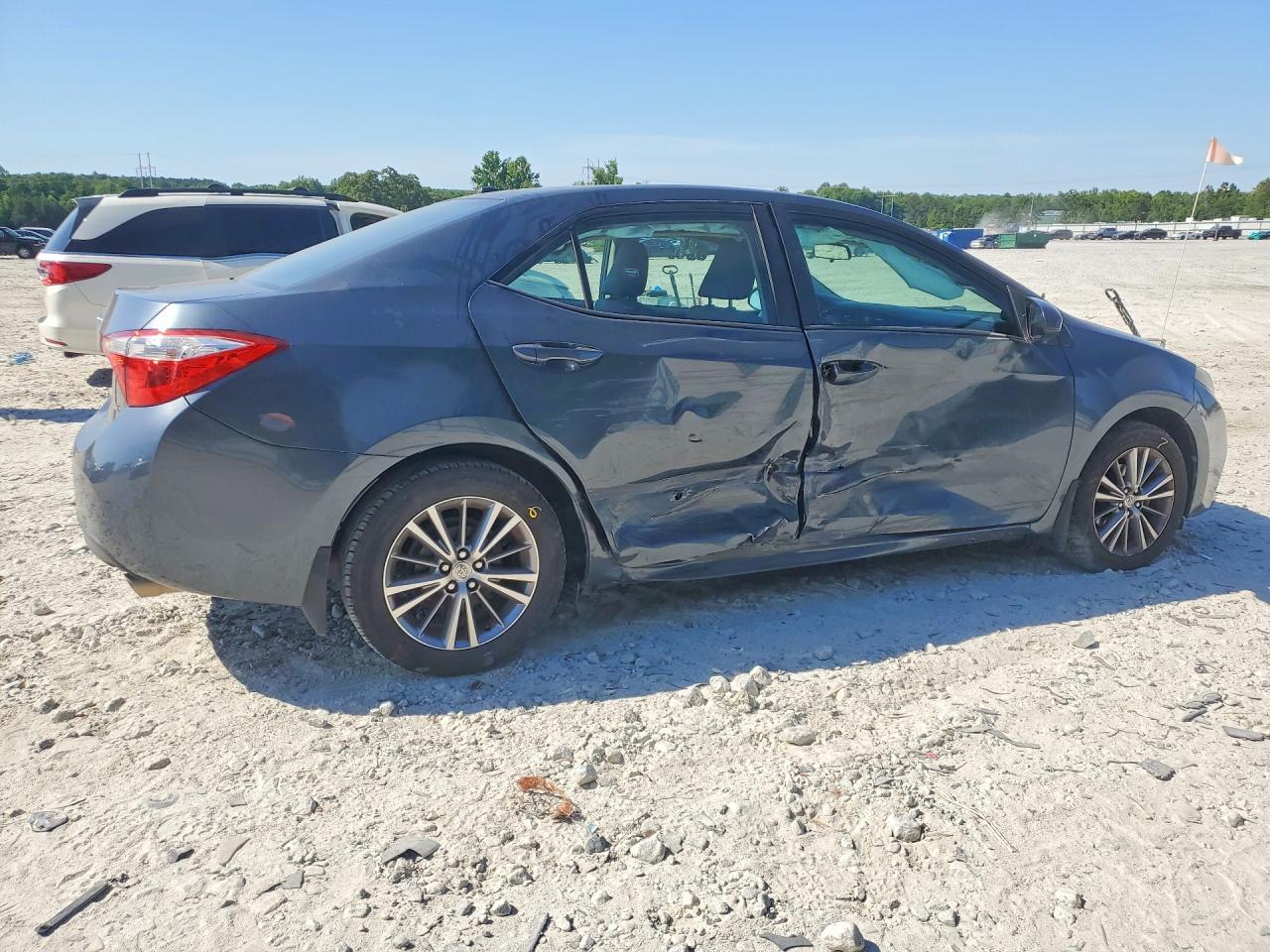2015 Toyota Corolla Le Plus Gray vin: 2T1BURHE7FC309657