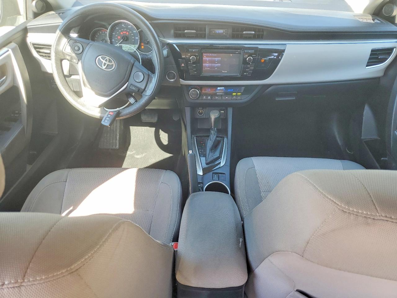 2015 Toyota Corolla Le Plus Gray vin: 2T1BURHE7FC309657