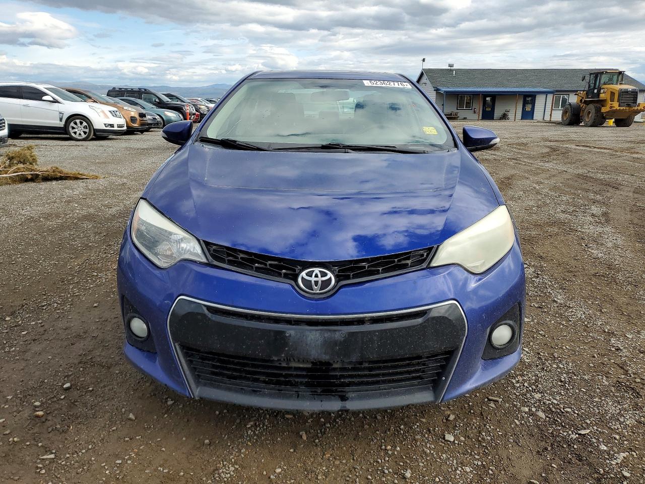 2015 Toyota Corolla S Plus Blue vin: 2T1BURHE7FC320271