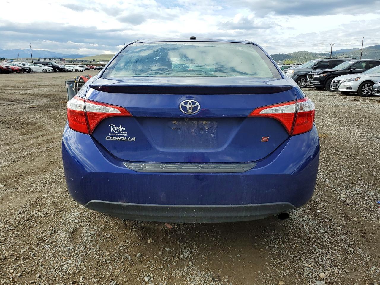 2015 Toyota Corolla S Plus Blue vin: 2T1BURHE7FC320271