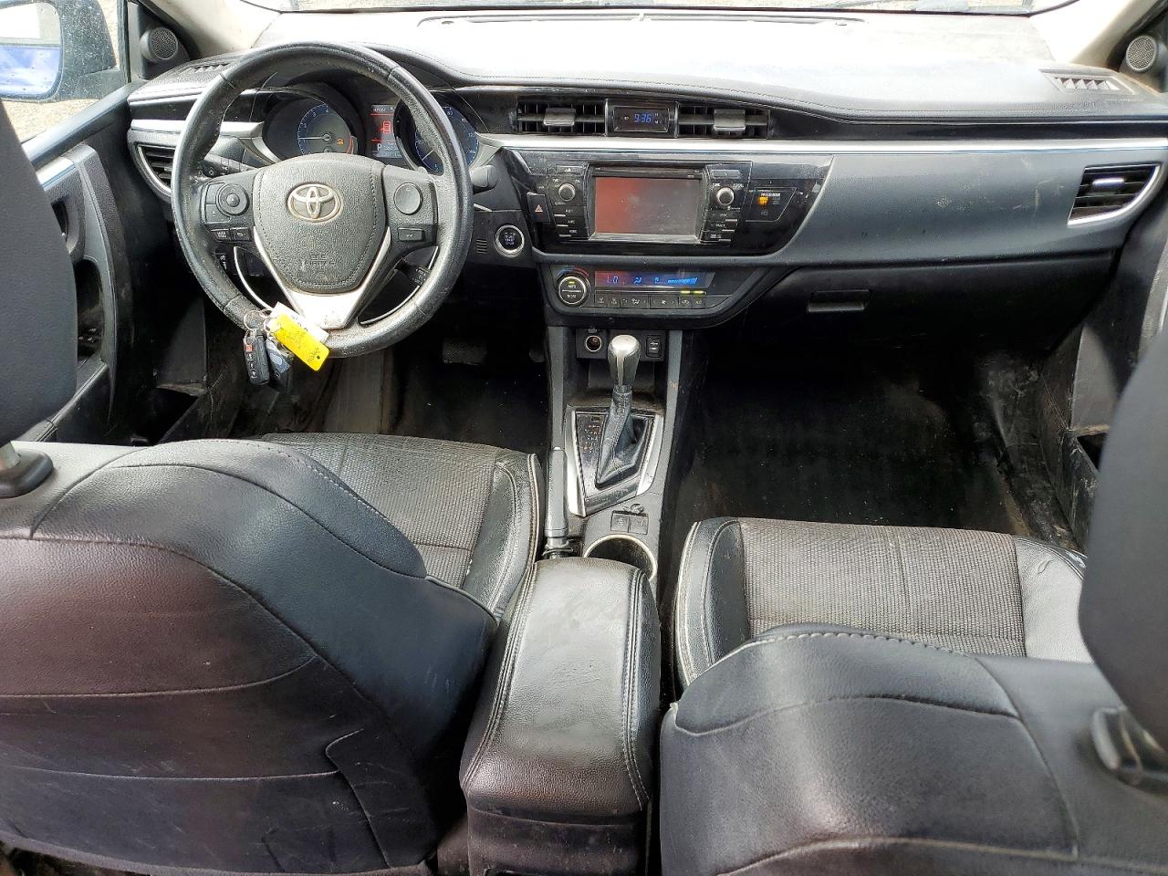 2015 Toyota Corolla S Plus Blue vin: 2T1BURHE7FC320271