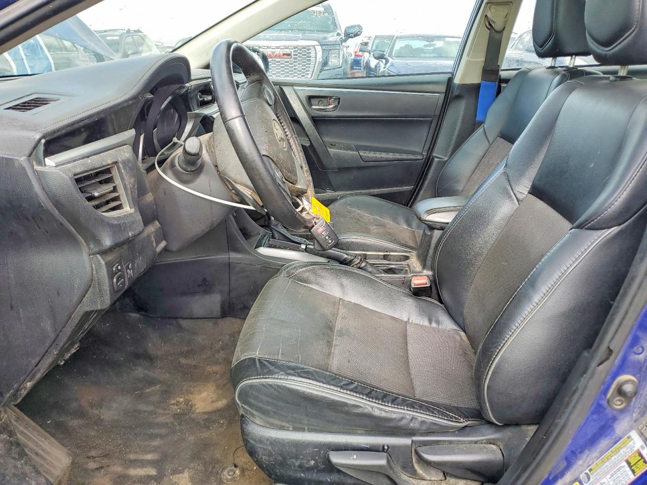 2015 Toyota Corolla S Plus Blue vin: 2T1BURHE7FC320271