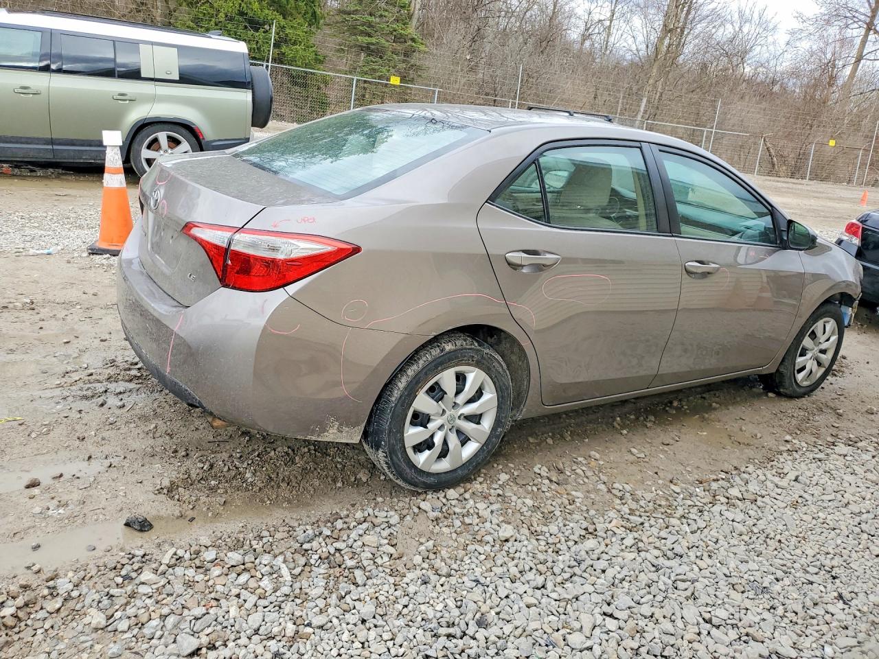 2015 Toyota Corolla Silver vin: 2T1BURHE7FC320898