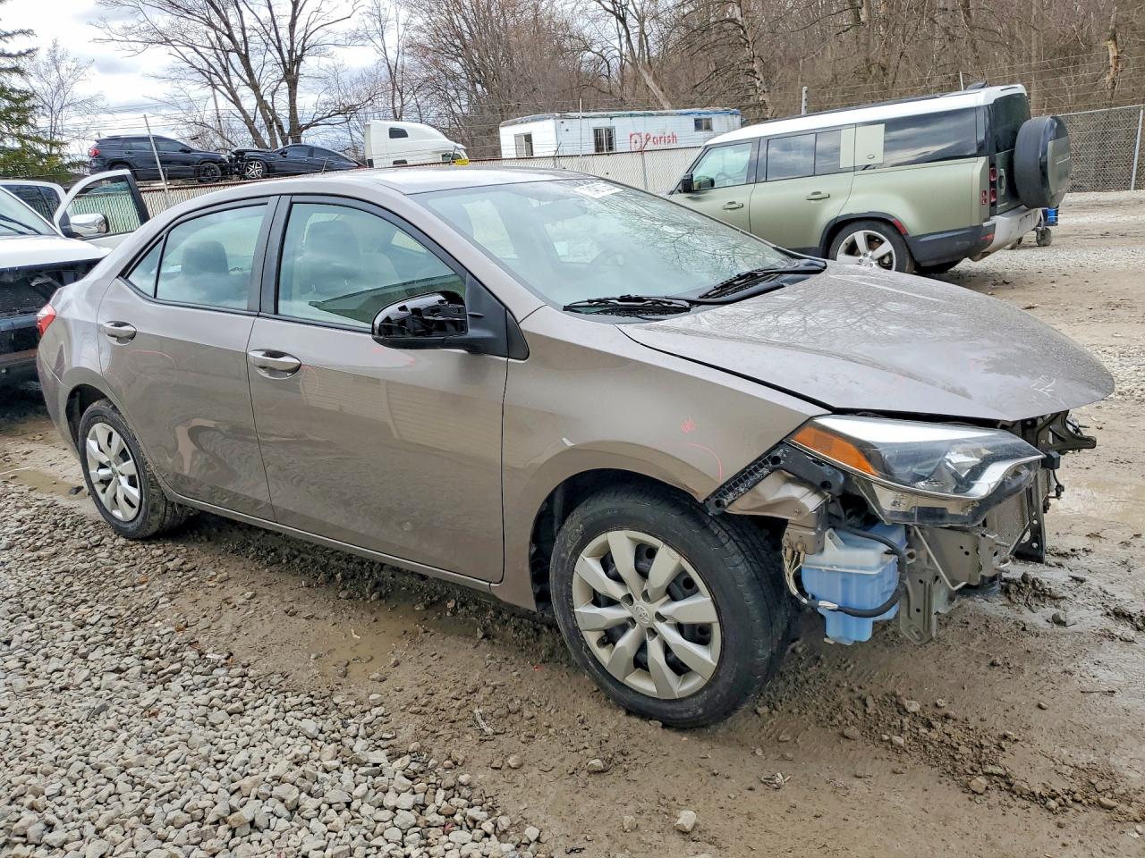 2015 Toyota Corolla Silver vin: 2T1BURHE7FC320898