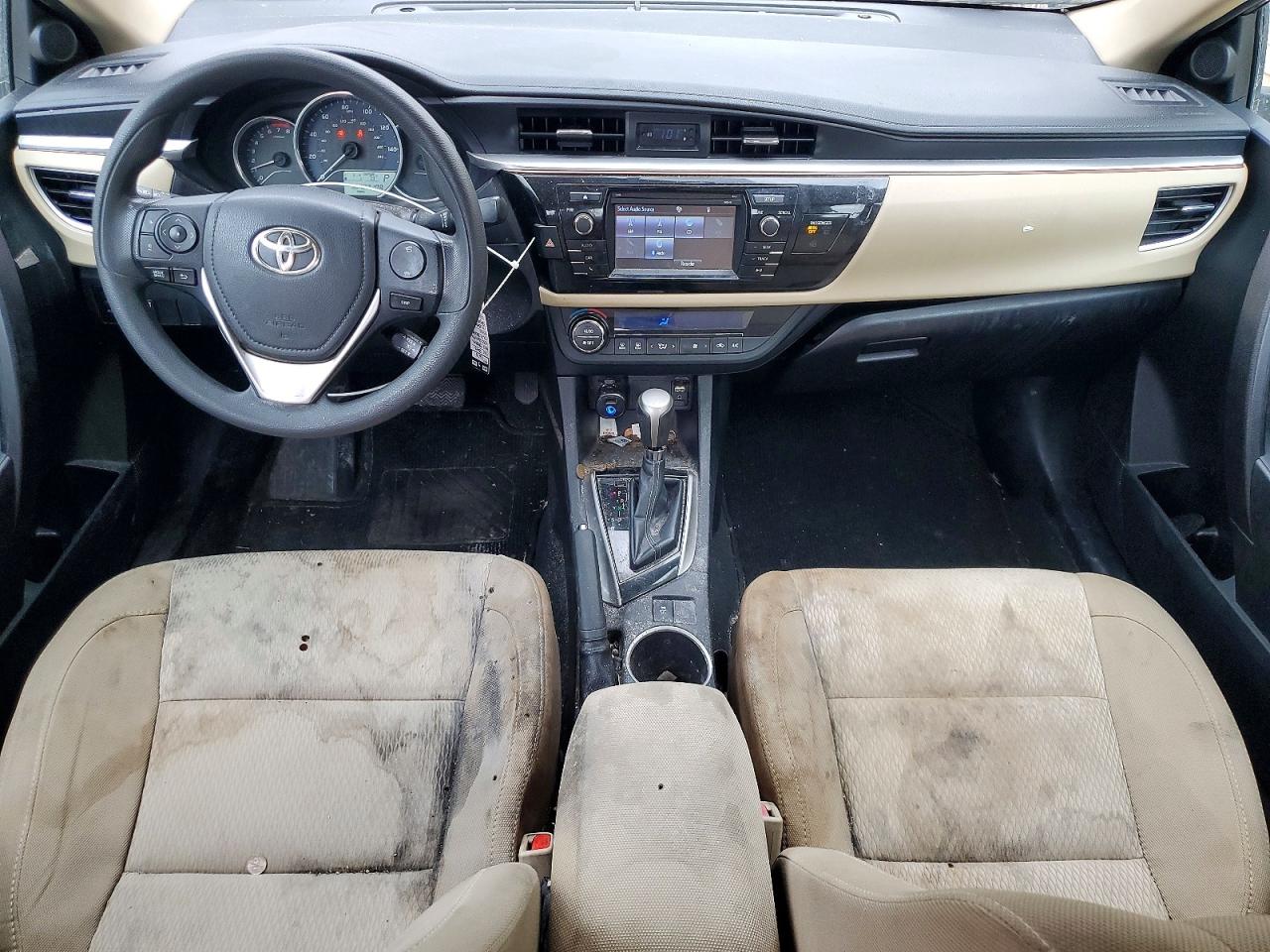 2015 Toyota Corolla Silver vin: 2T1BURHE7FC320898