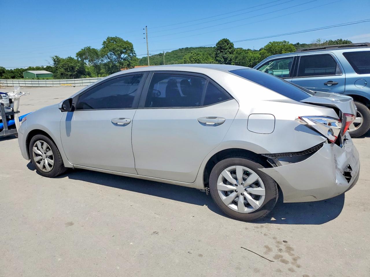 2015 Toyota Corolla Le Silver vin: 2T1BURHE7FC322036