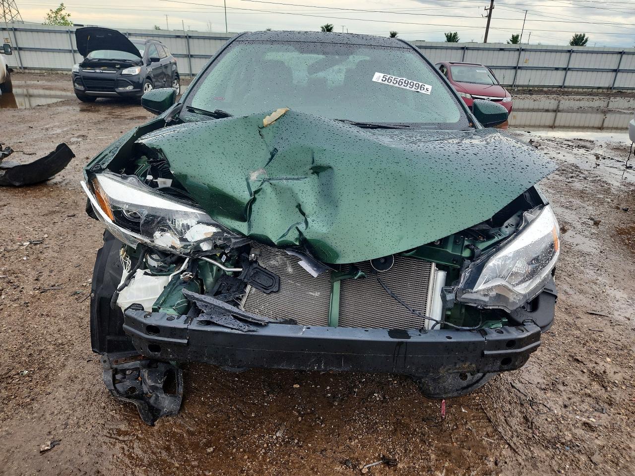 2015 Toyota Corolla Le Green vin: 2T1BURHE7FC324191