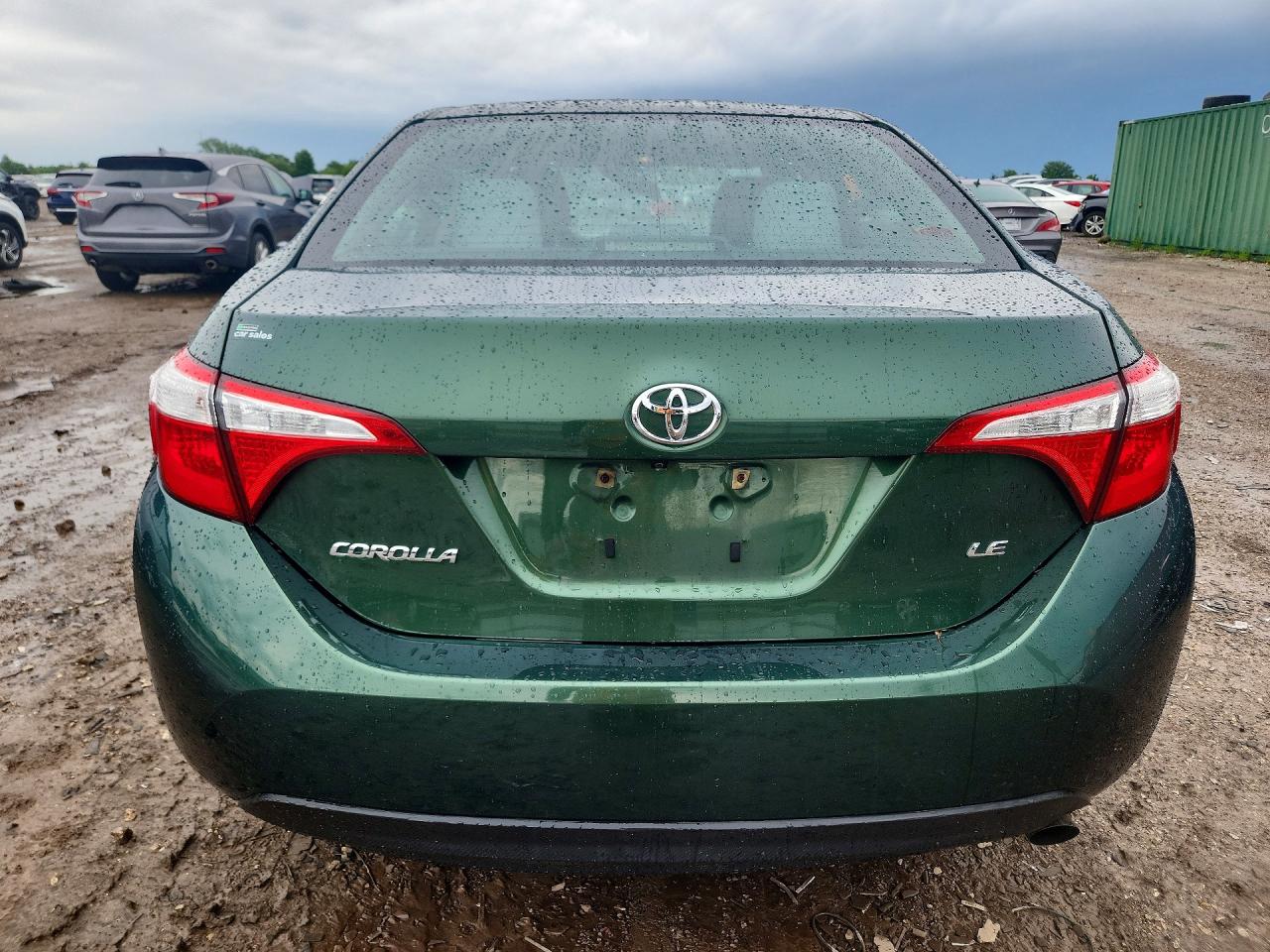 2015 Toyota Corolla Le Green vin: 2T1BURHE7FC324191