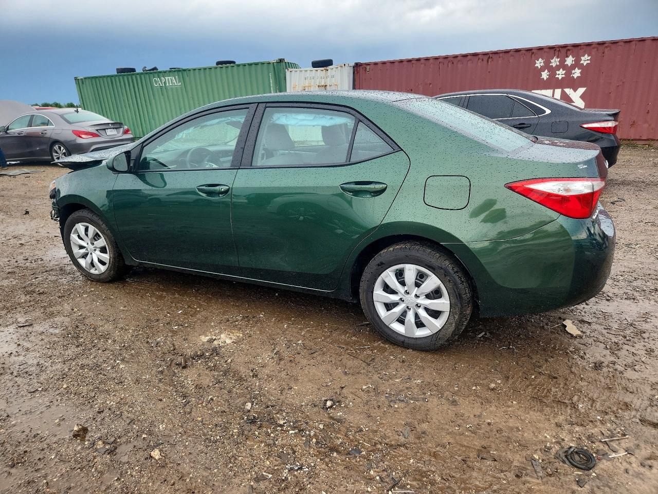 2015 Toyota Corolla Le Green vin: 2T1BURHE7FC324191