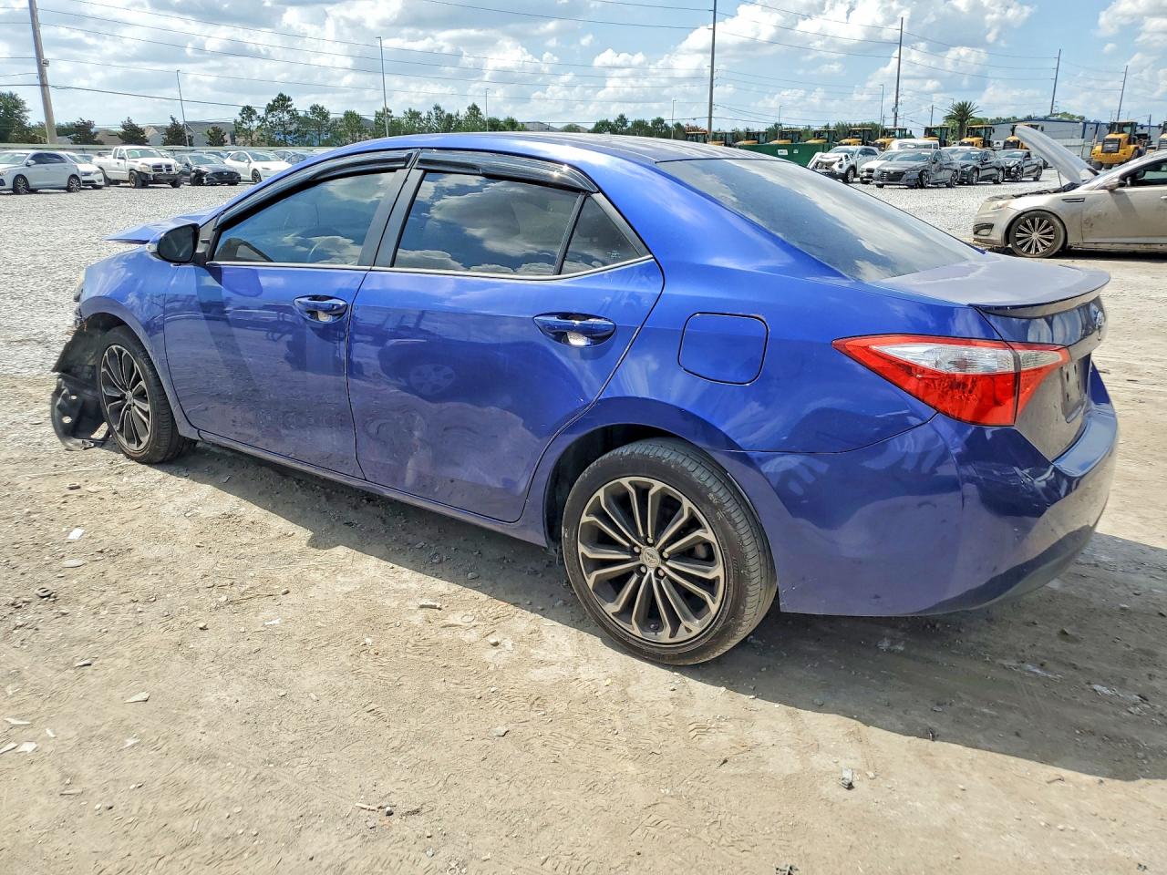 2015 Toyota Corolla S Plus Blue vin: 2T1BURHE7FC329939