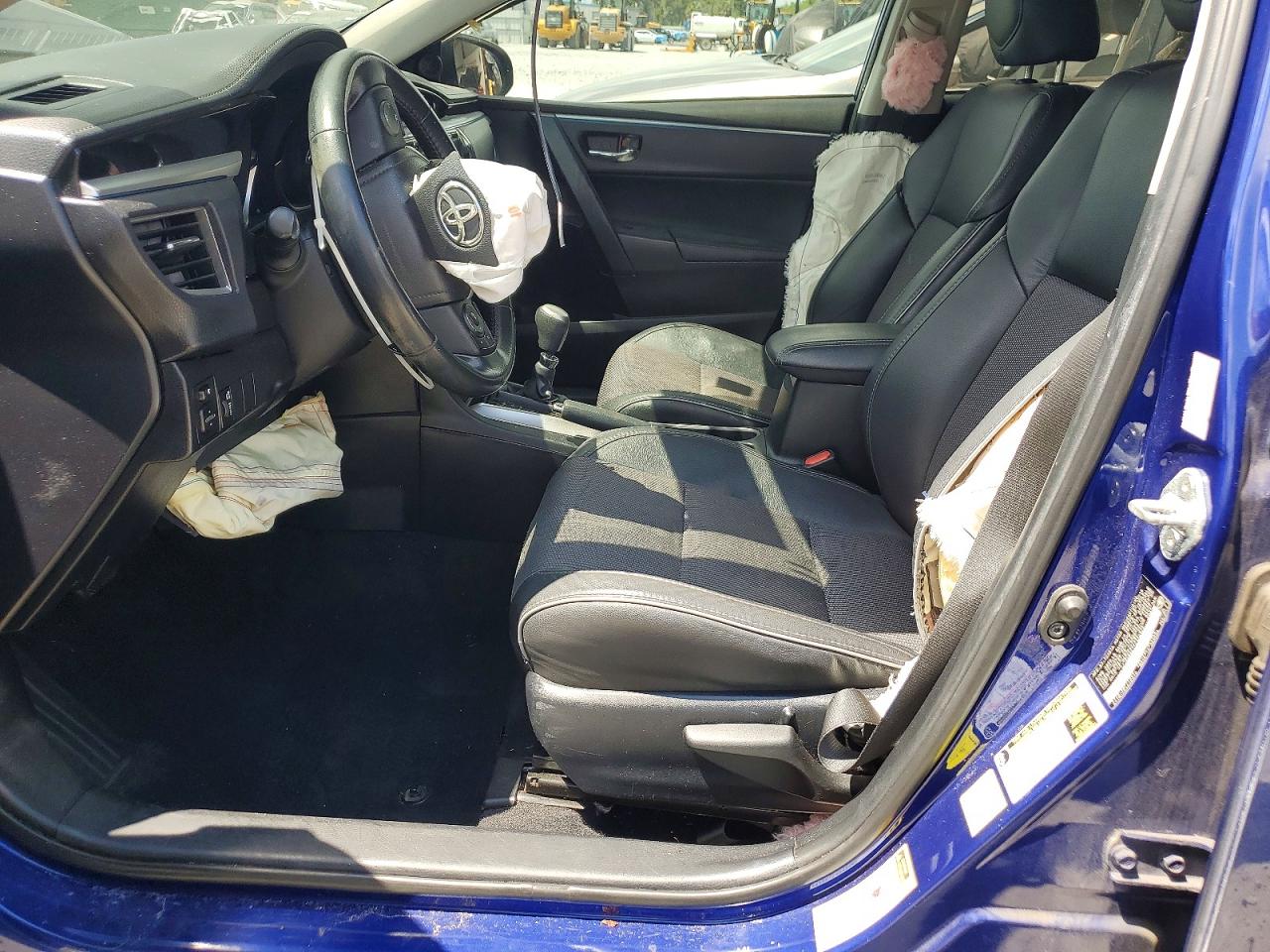 2015 Toyota Corolla S Plus Blue vin: 2T1BURHE7FC329939