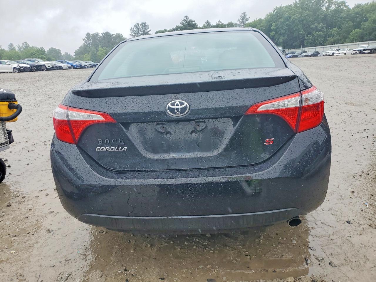 2015 Toyota Corolla Black vin: 2T1BURHE7FC333294