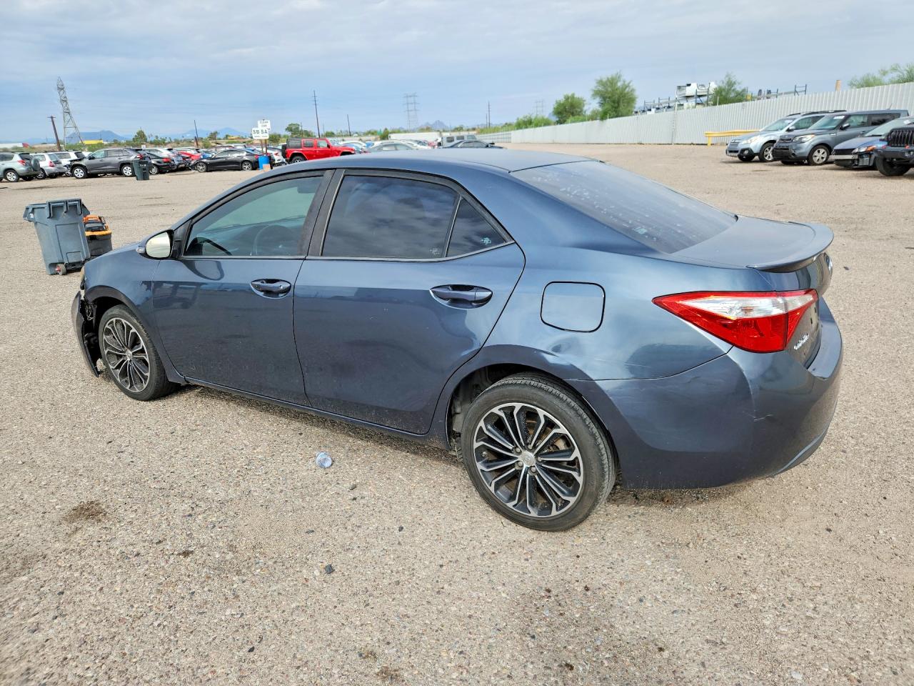 2015 Toyota Corolla S Plus Teal vin: 2T1BURHE7FC342478