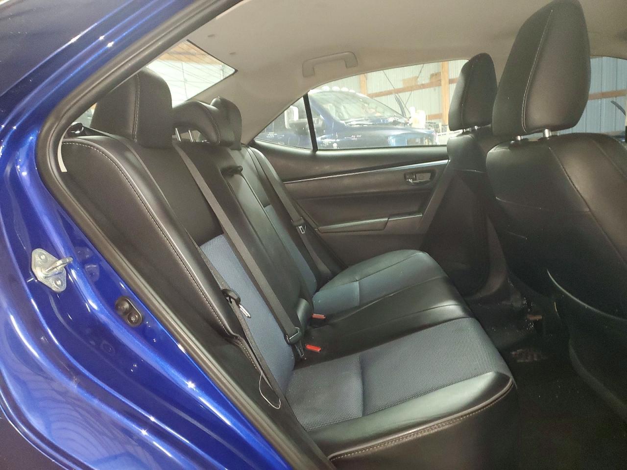 2015 Toyota Corolla L Blue vin: 2T1BURHE7FC352783