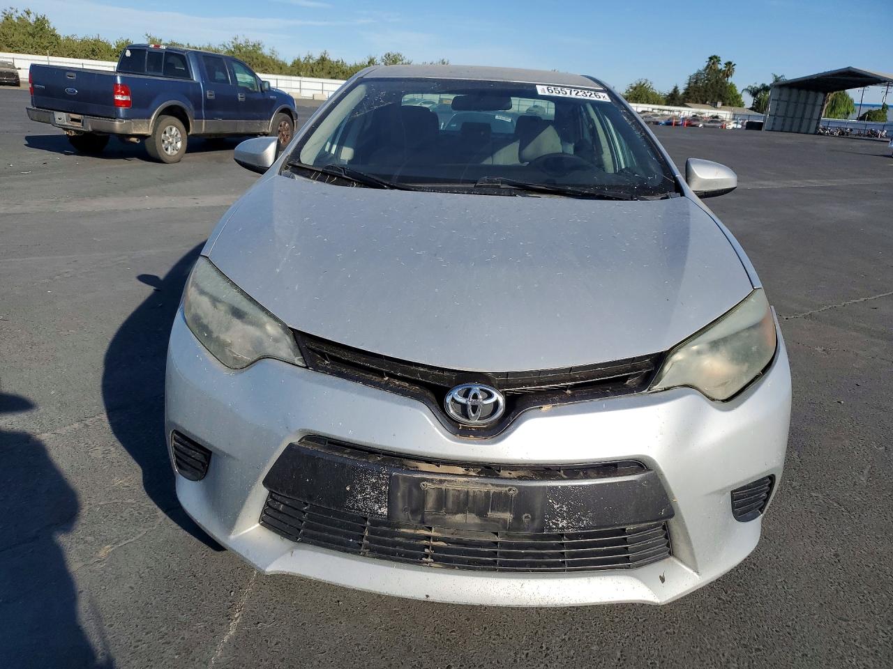 2015 Toyota Corolla Le Silver vin: 2T1BURHE7FC353366