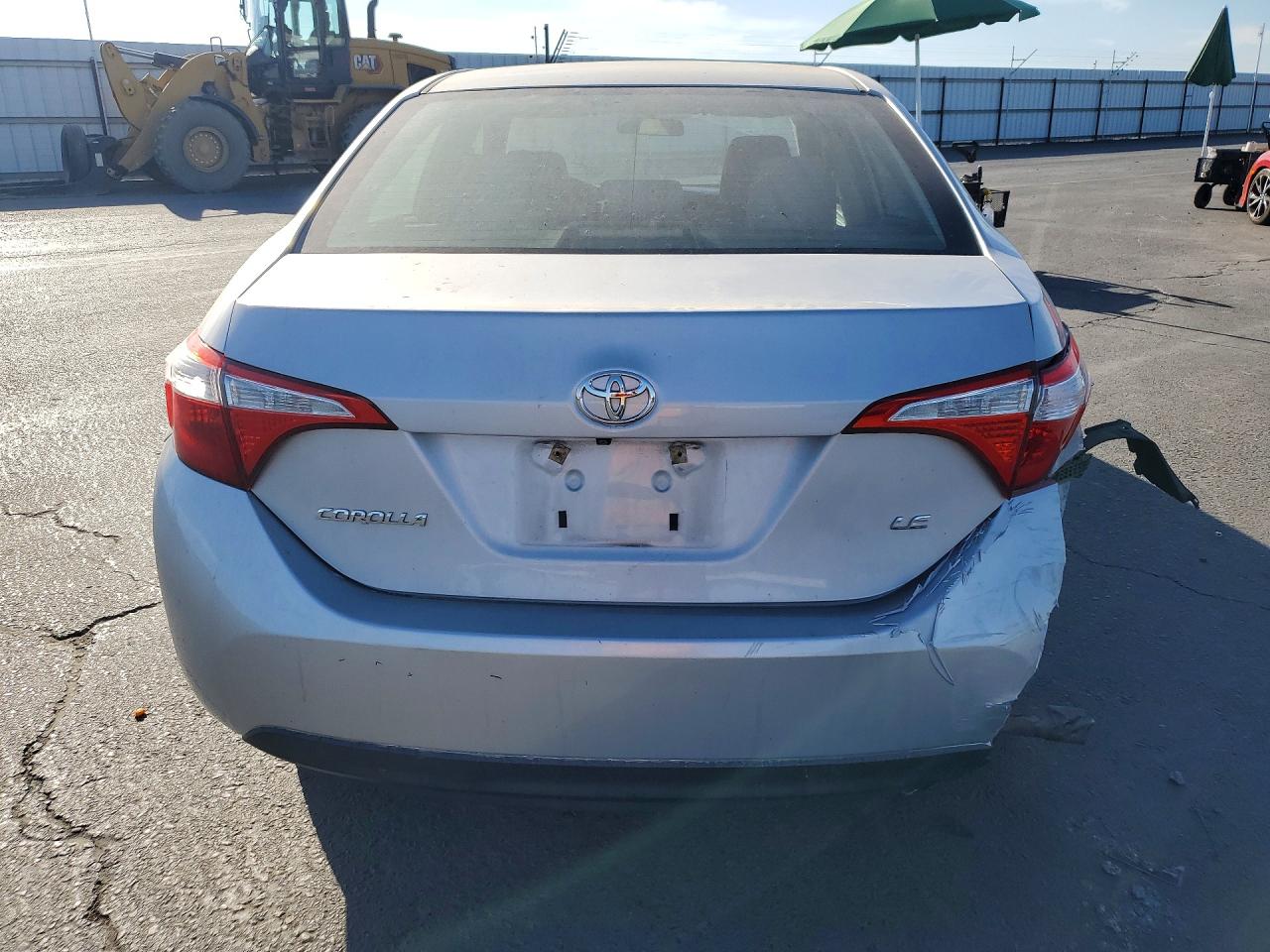 2015 Toyota Corolla Le Silver vin: 2T1BURHE7FC353366