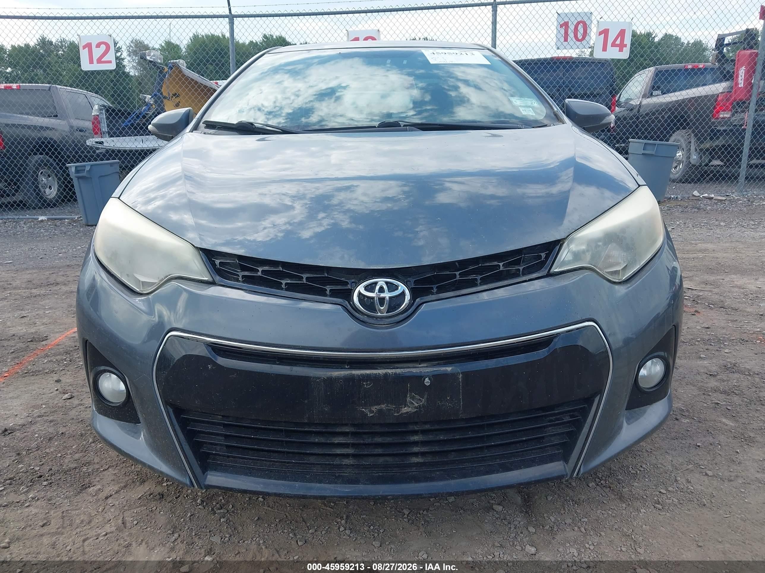 2015 Toyota Corolla S Plus Синий vin: 2T1BURHE7FC353514