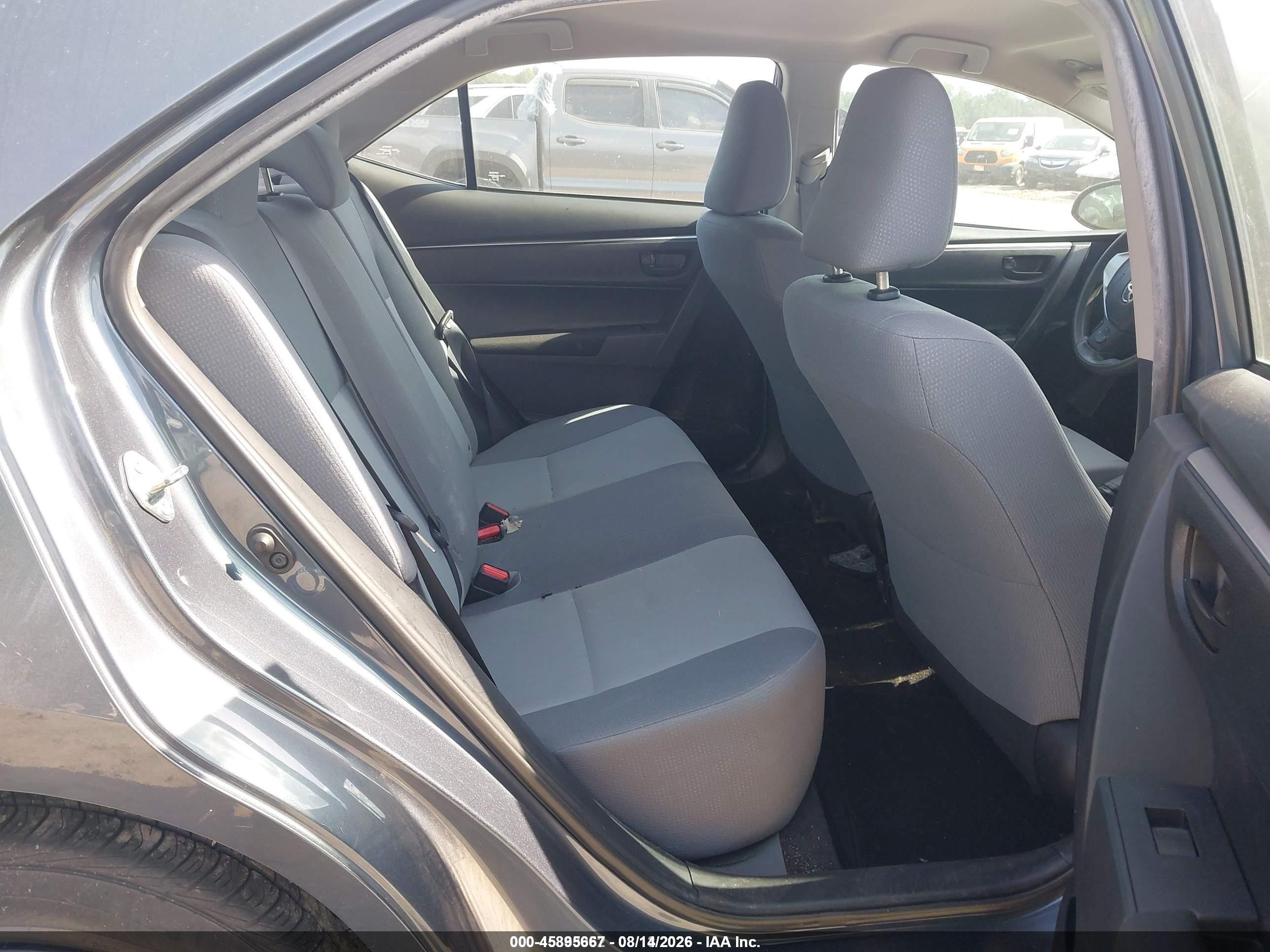 2015 Toyota Corolla L Синий vin: 2T1BURHE7FC356008