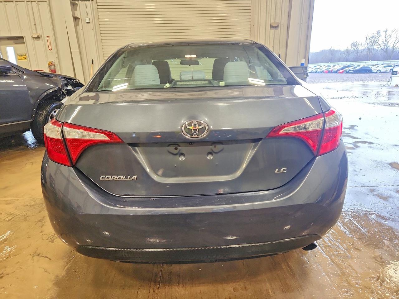 2015 Toyota Corolla Le Серый vin: 2T1BURHE7FC359524