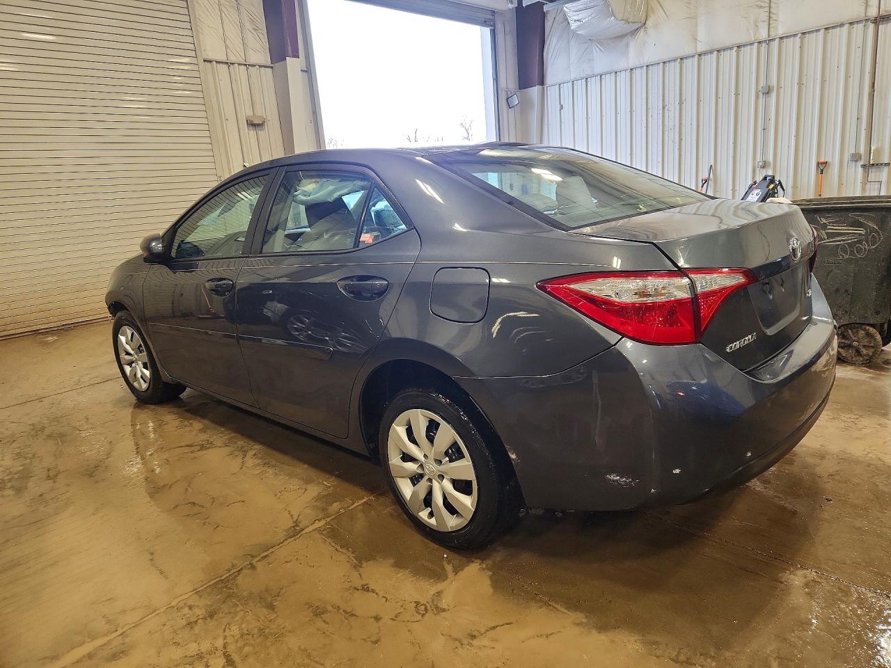 2015 Toyota Corolla Le Серый vin: 2T1BURHE7FC359524