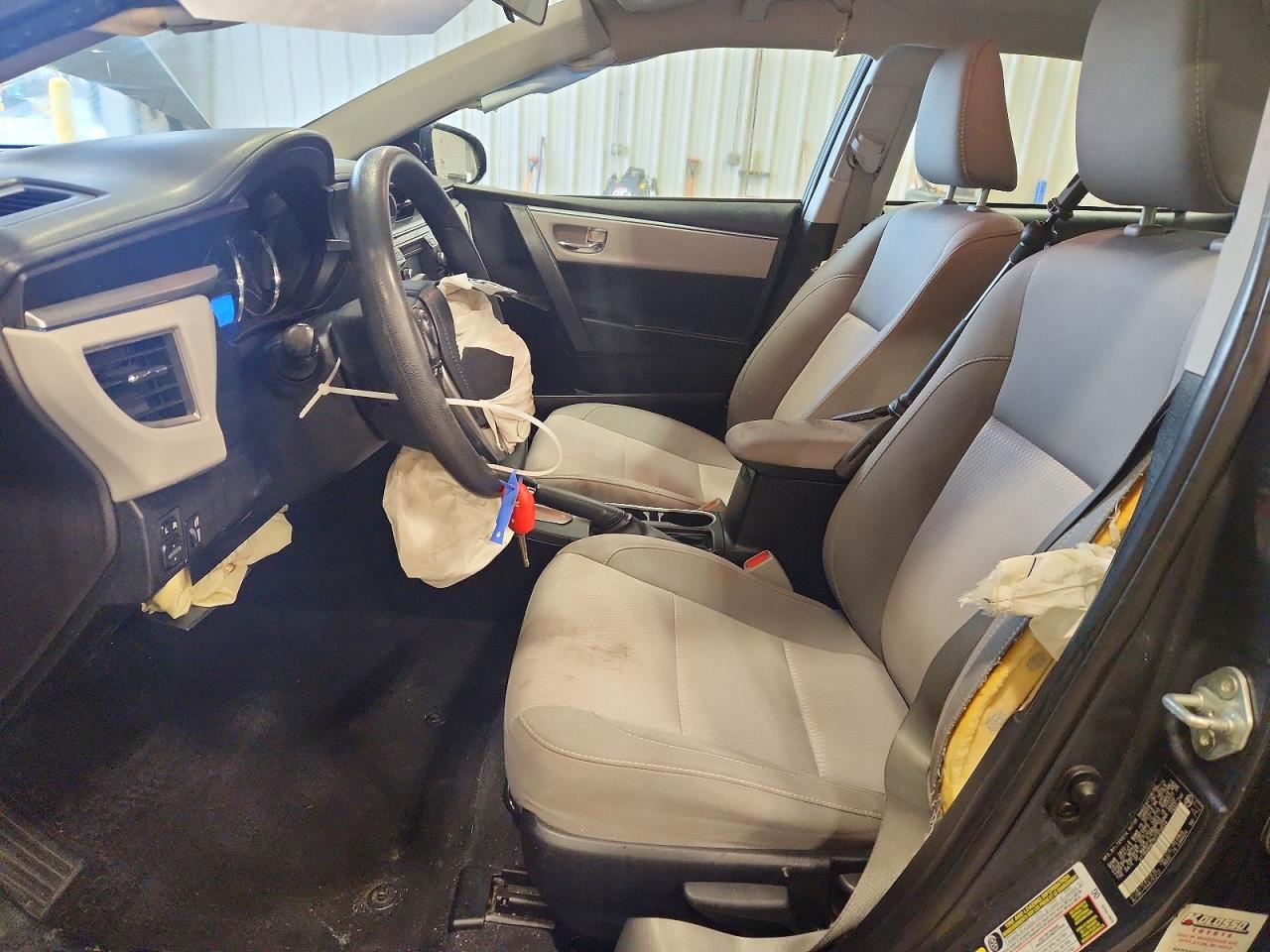 2015 Toyota Corolla Le Серый vin: 2T1BURHE7FC359524